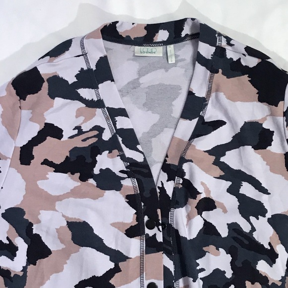 LOGO LOUNGE LORI GOLDSTEIN Cardigan XL - Picture 2 of 8